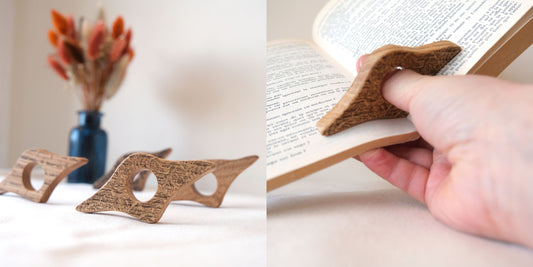 Pourquoi choisir le bois pour une bague de lecture?