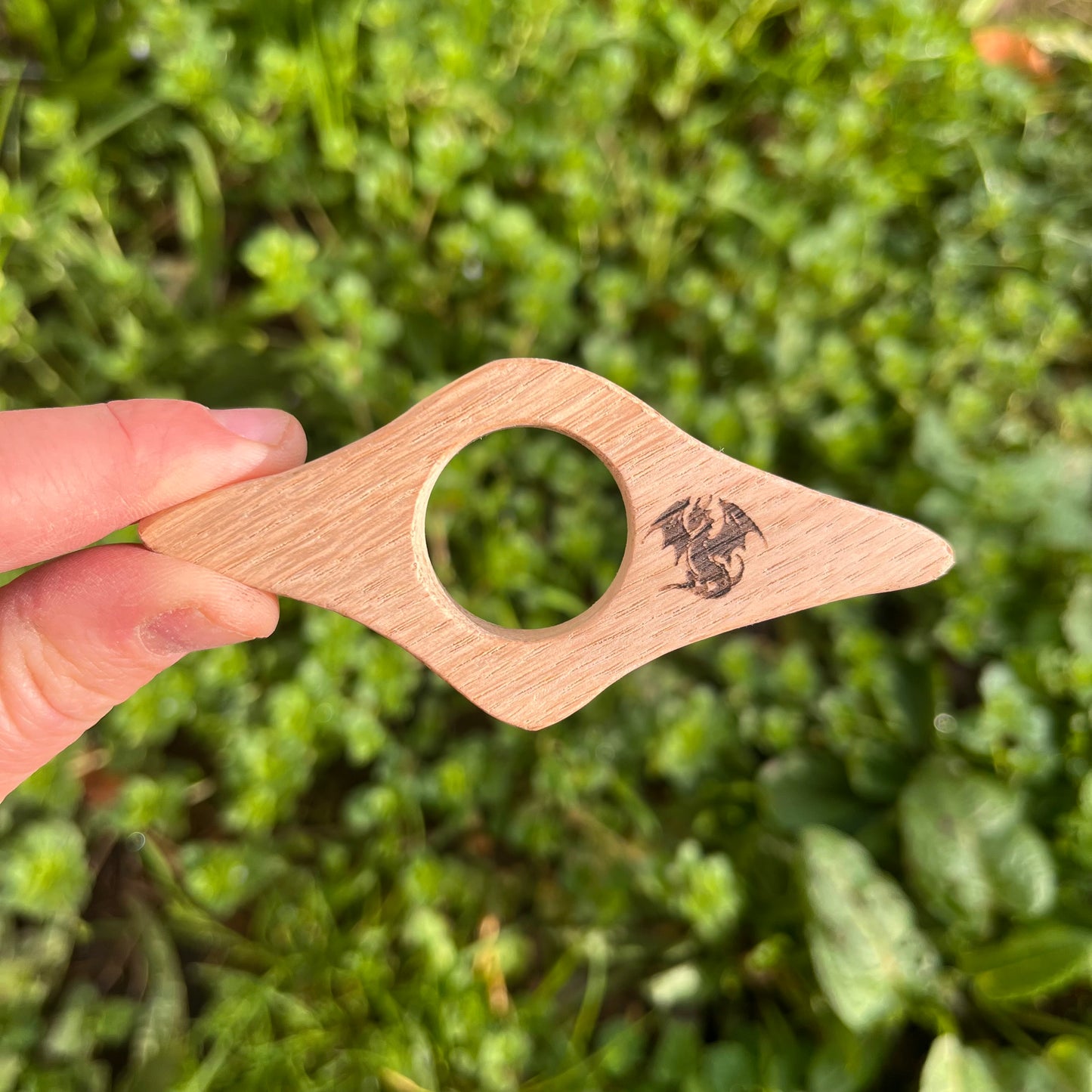 La littéraire - Bague de lecture en bois personnalisée