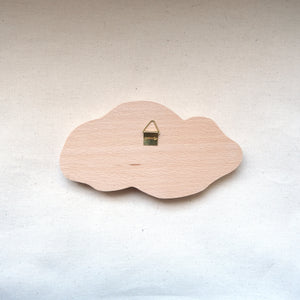 Le Rêveur - Plaque de porte personnalisée en bois de hêtre